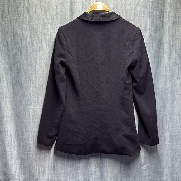 H&M Charcoal Blazer with open sleeves size 4 NWT - Picture 7 of 9